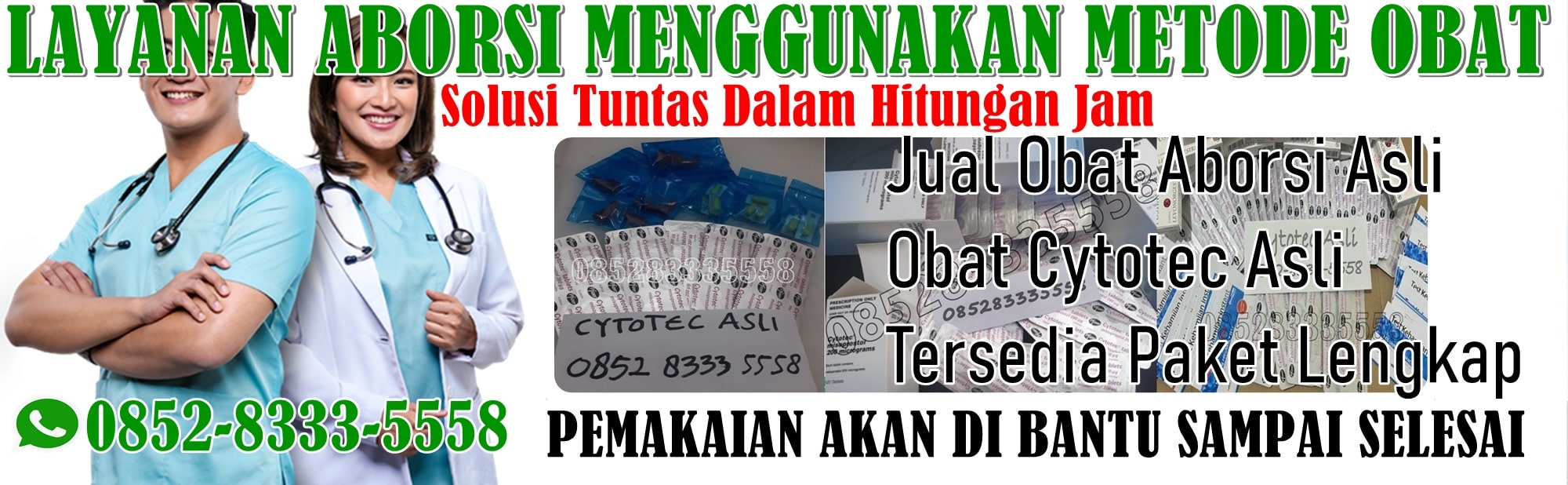 Jual Obat Aborsi Cytotec Asli Ampuh